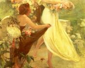 阿尔丰斯 穆夏 : Spirit of Spring